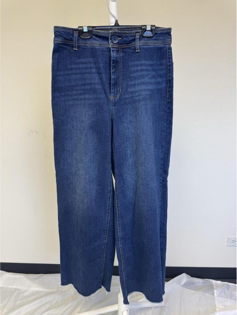 Oat New York Women Jeans Sz 10 30 Wide Leg